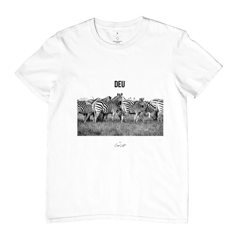 Camiseta Deu Zebra cl320