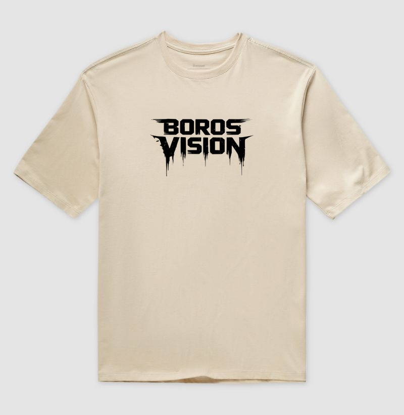 Camiseta Oversized BOROS VISION Dark Venon