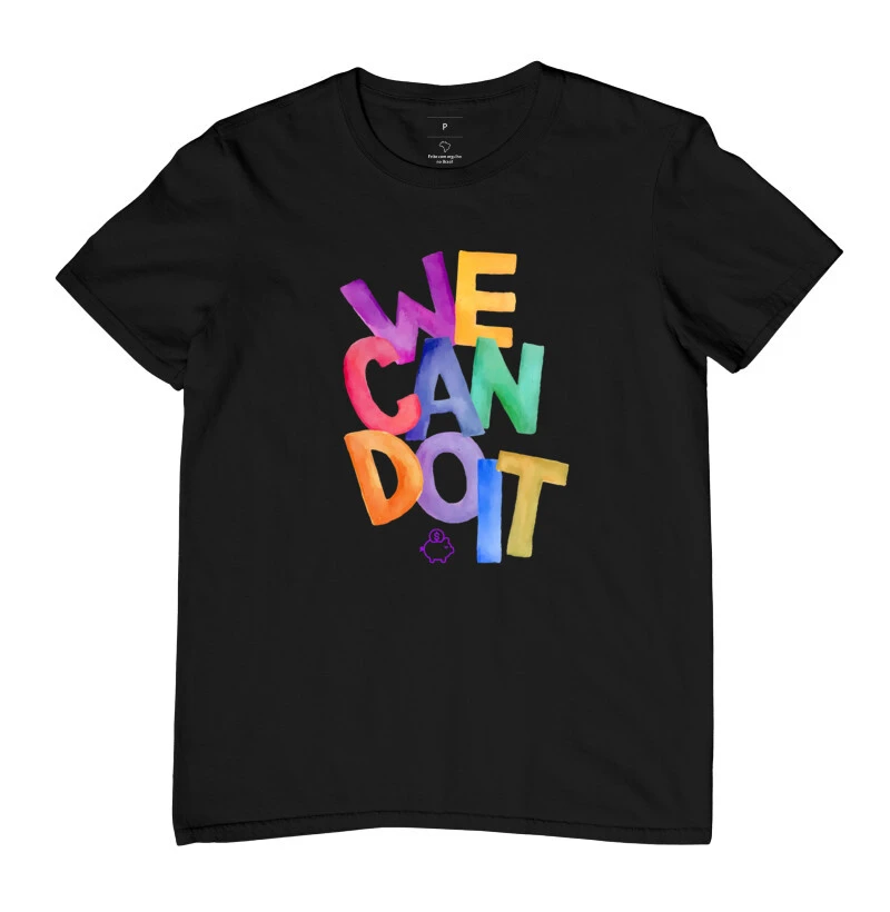 Camiseta we can do it