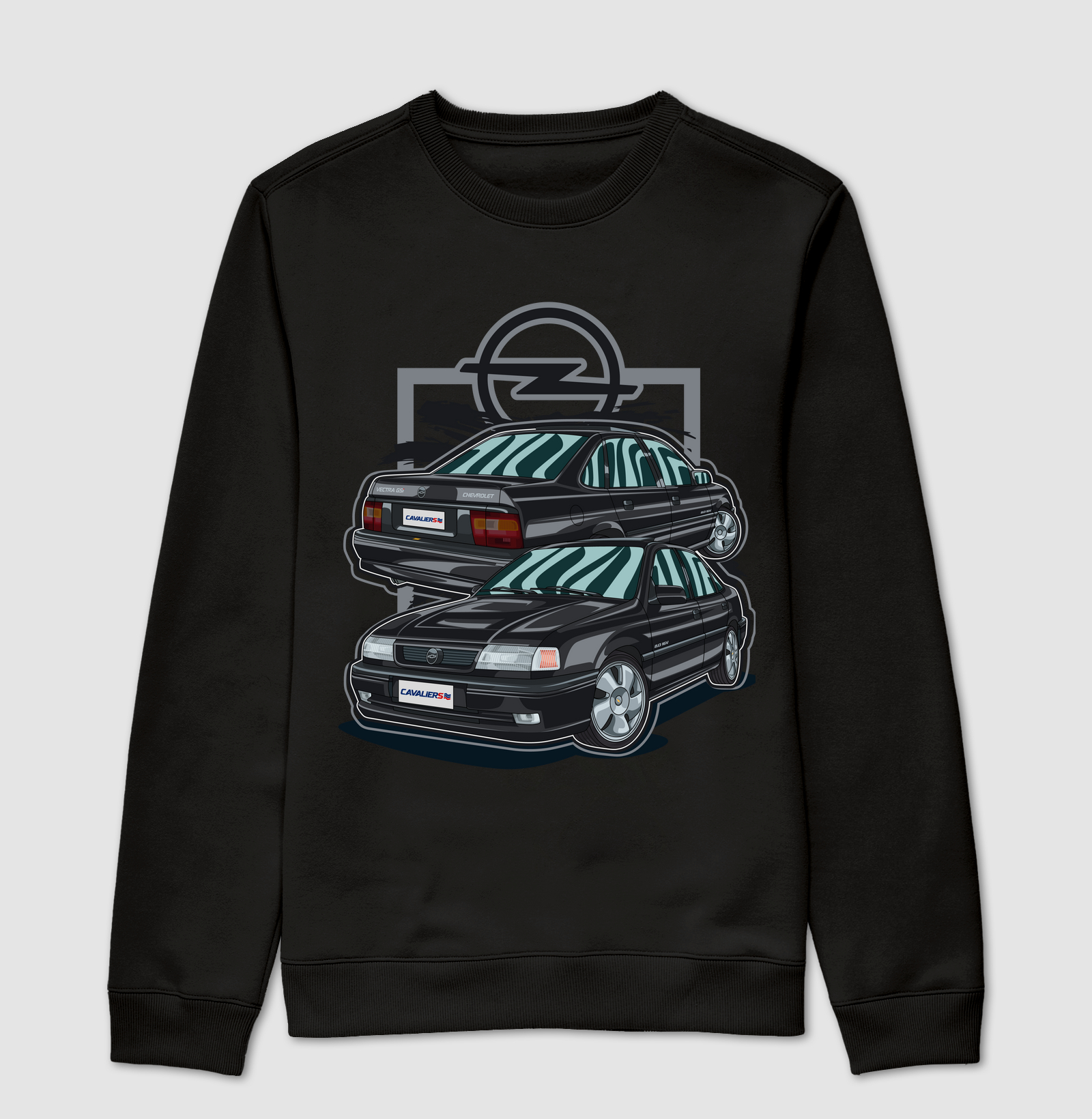 Vectra GSI Preto Memphis Opel