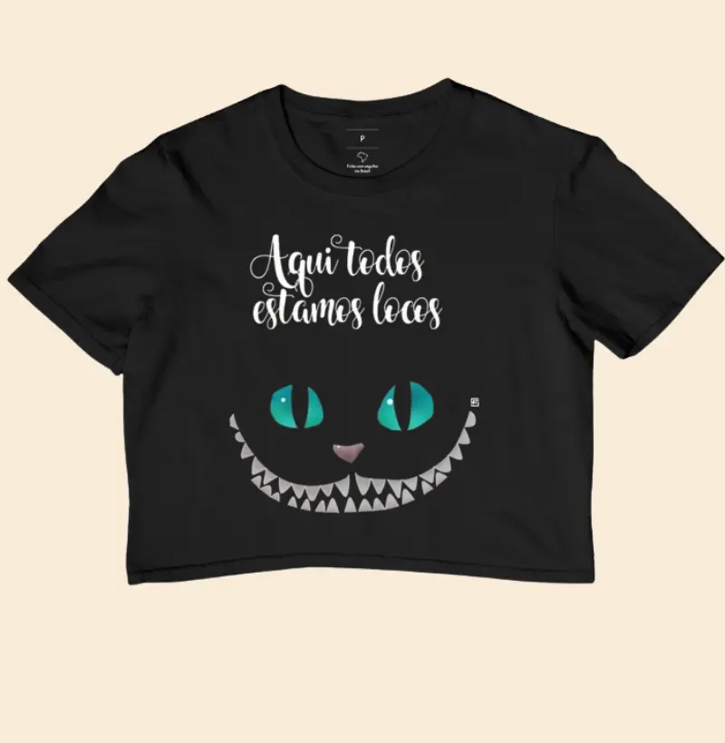 Cropped Aqui todos estamos locos