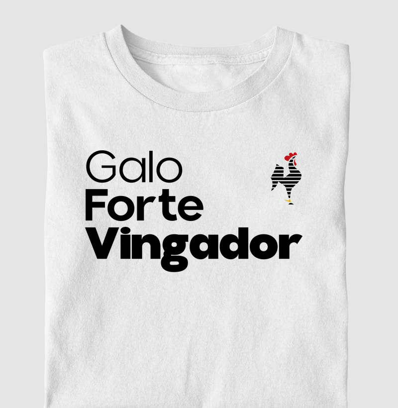 Galo forte vingador - Mostre sua Força na Torcida!
