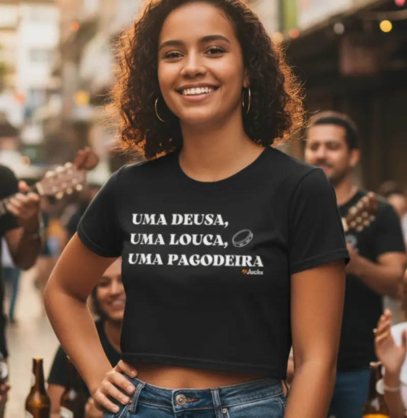 Uma deusa, uma louca, uma pagodeira