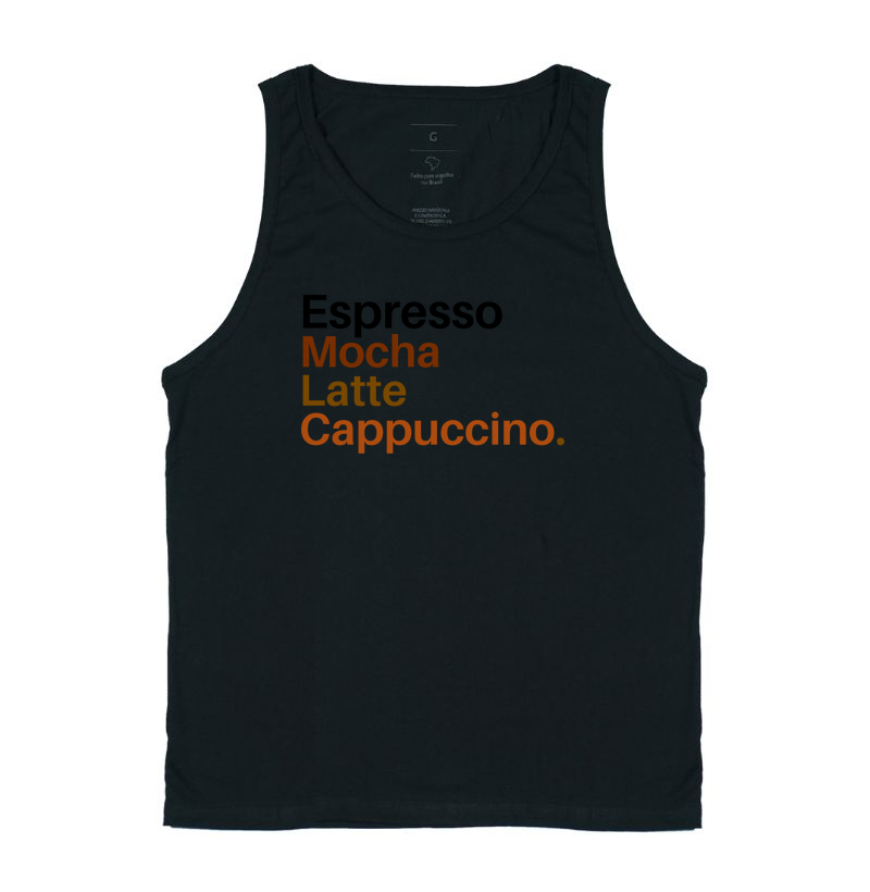 Espresso, Mocha, Latte e Cappuccino