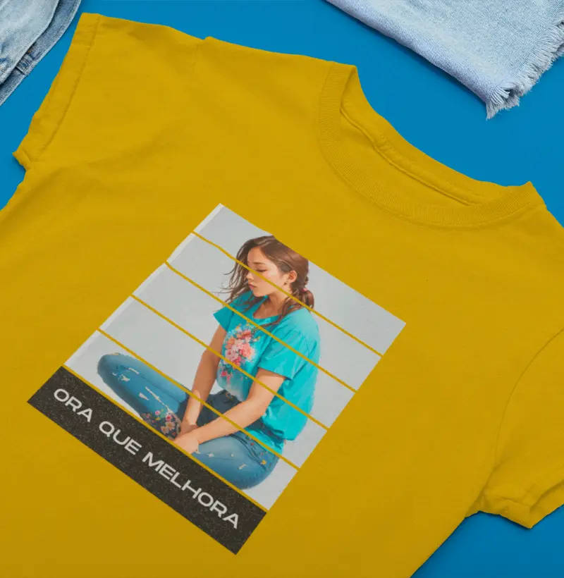 Camiseta Ora Que Melhora