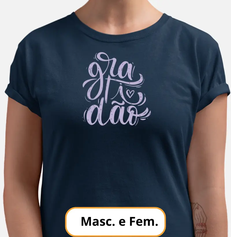 Camiseta - Gratidão