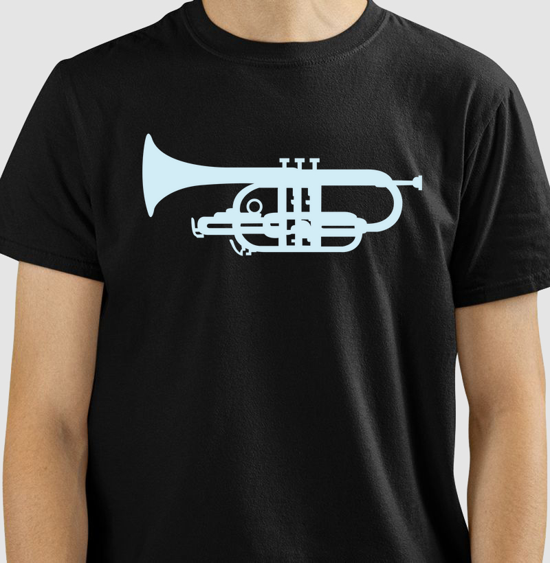 CAMISETA BLUE TRUMPET