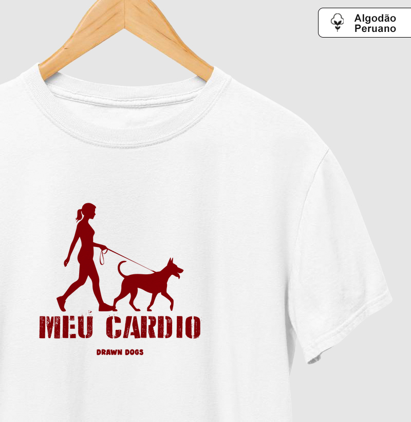Meu cardio - mulher e cachorro