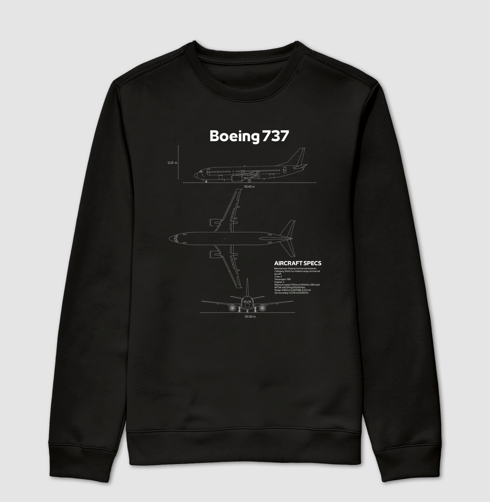 Boeing 737 - Blueprint