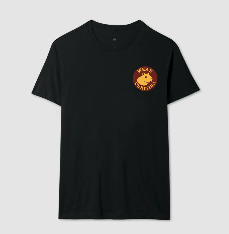 CAMISETA WEAR CURITIBA CAPIVARA FOFINHA