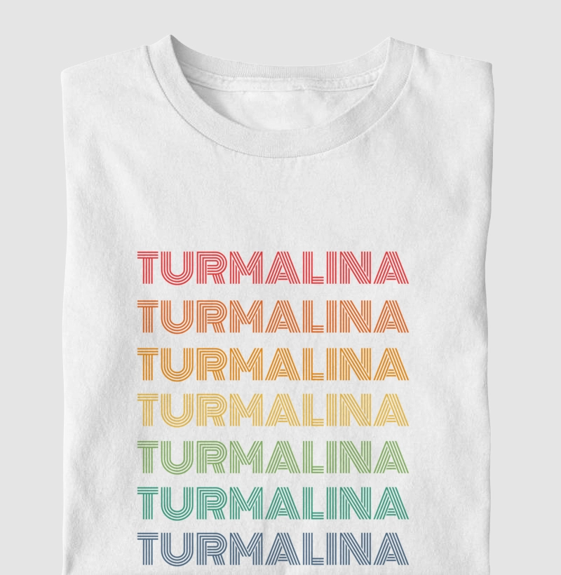 Turmalina Letreiro Retrô