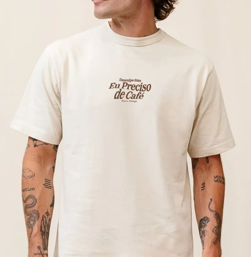 OVERSIZED - Eu preciso de Café