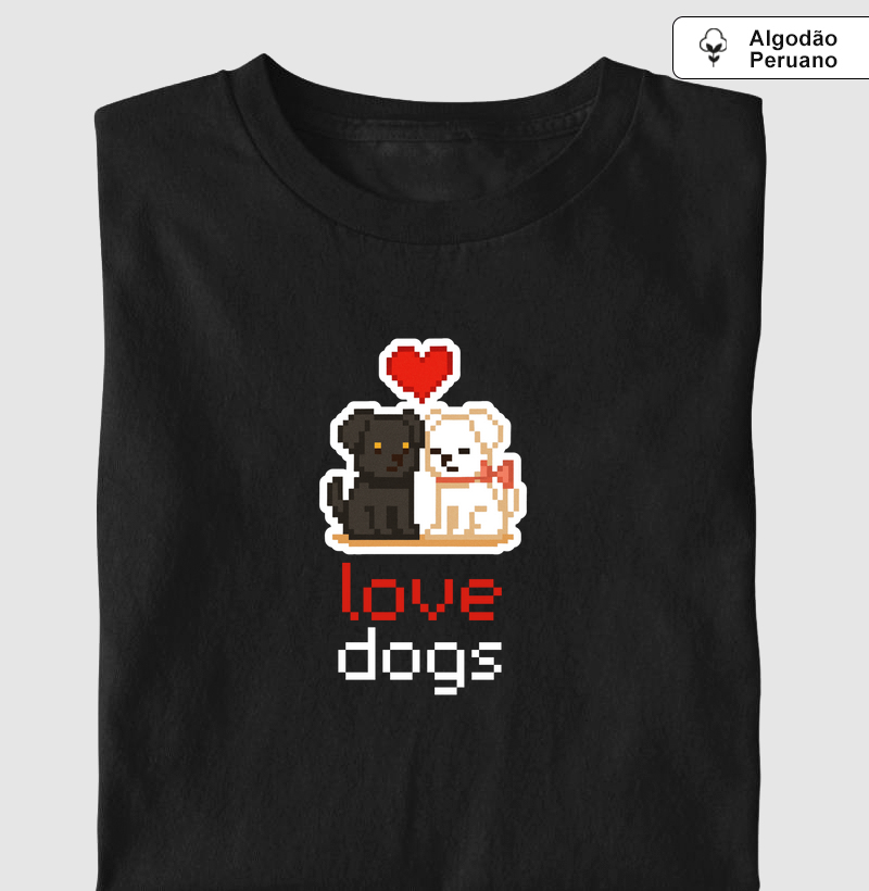 Pixel love dogs