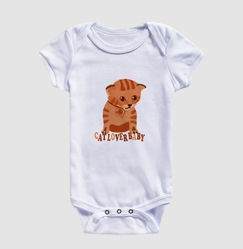 Body de Bebê - Cat Lover Baby