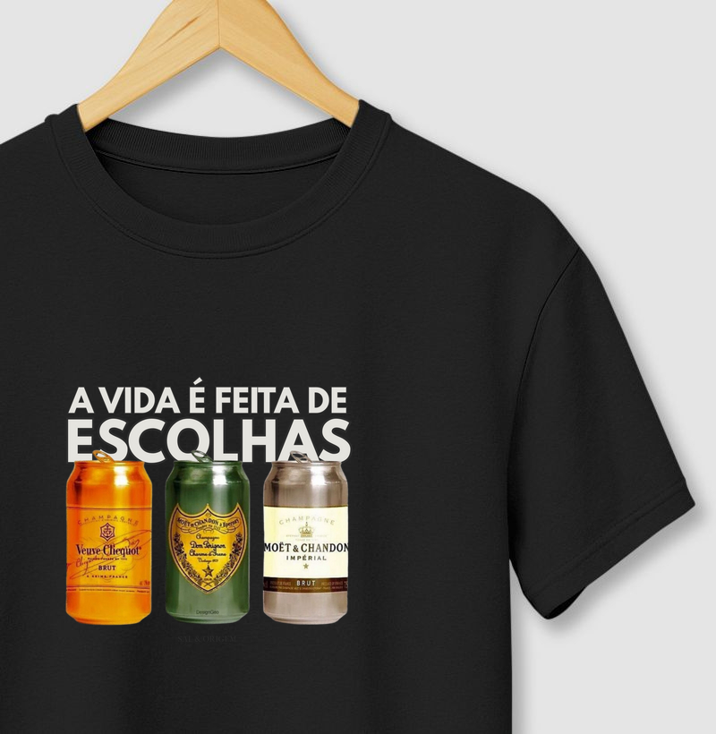 A vida é feita de escolhas -> Latas