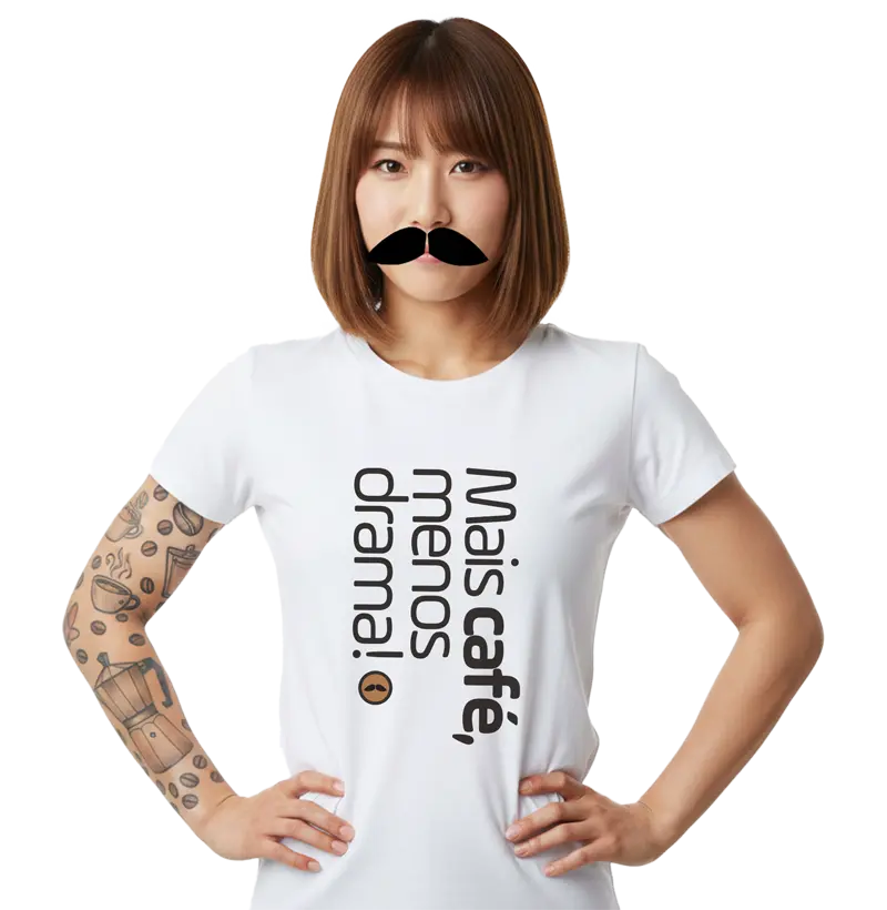 Mais café, menos drama!