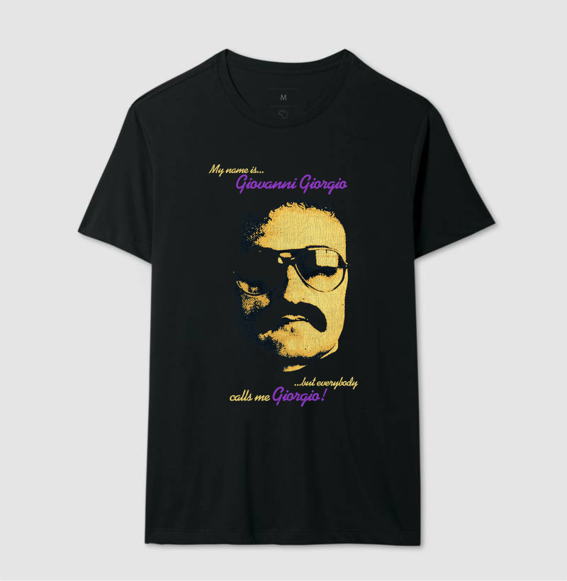 Camiseta Giorgio Moroder | 'My name is Giovanni Giorgio'