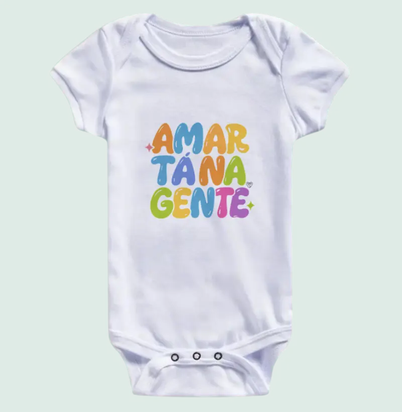 Body Infantil - Família Amar tá na Gente 