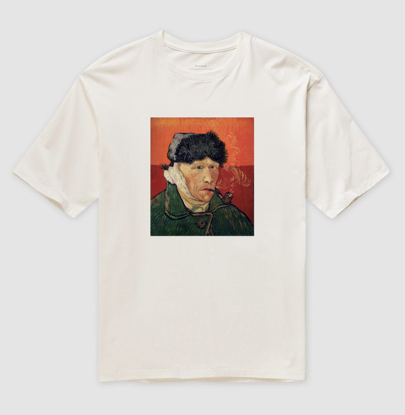 Vincent van Gogh with Bandaged Ear and Pipe