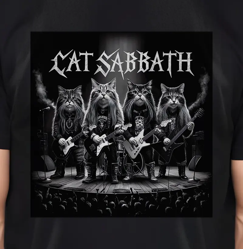 Camiseta Catsabbath