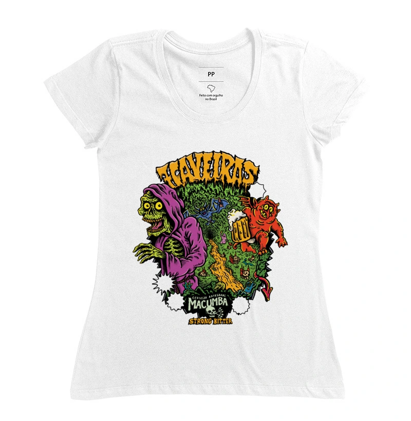 Camiseta Sete Caveira [Rótulo]
