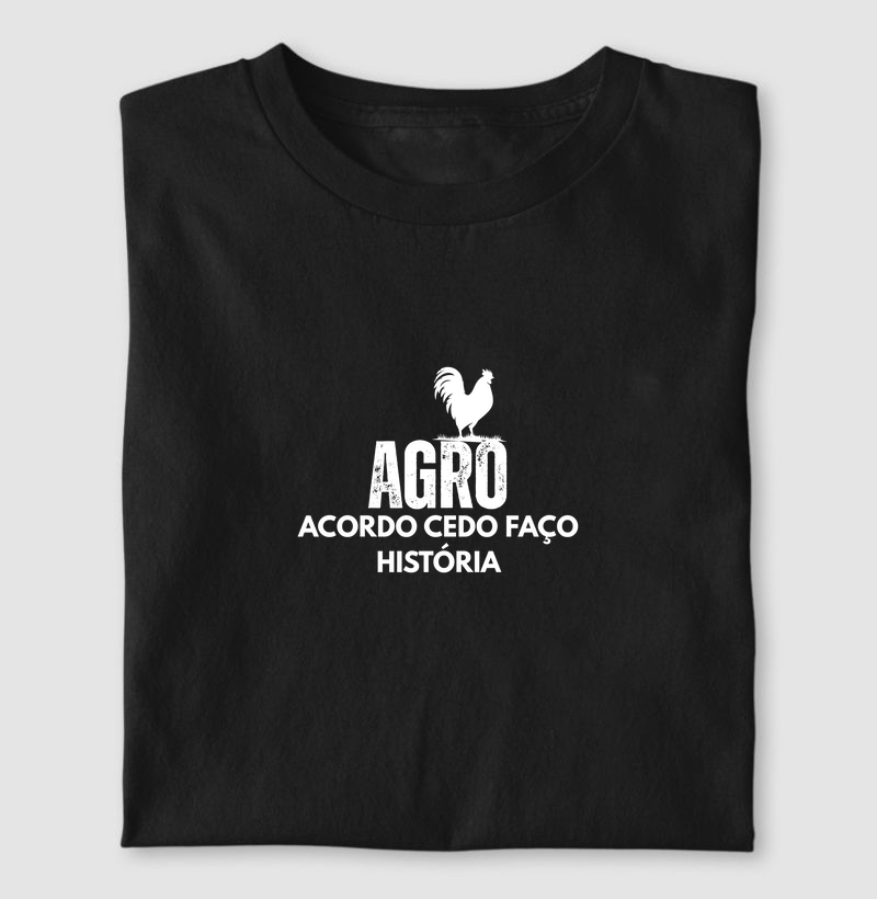 Acordo cedo faço história 