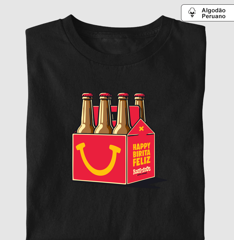 Camiseta "Pima" Happy Birita Feliz