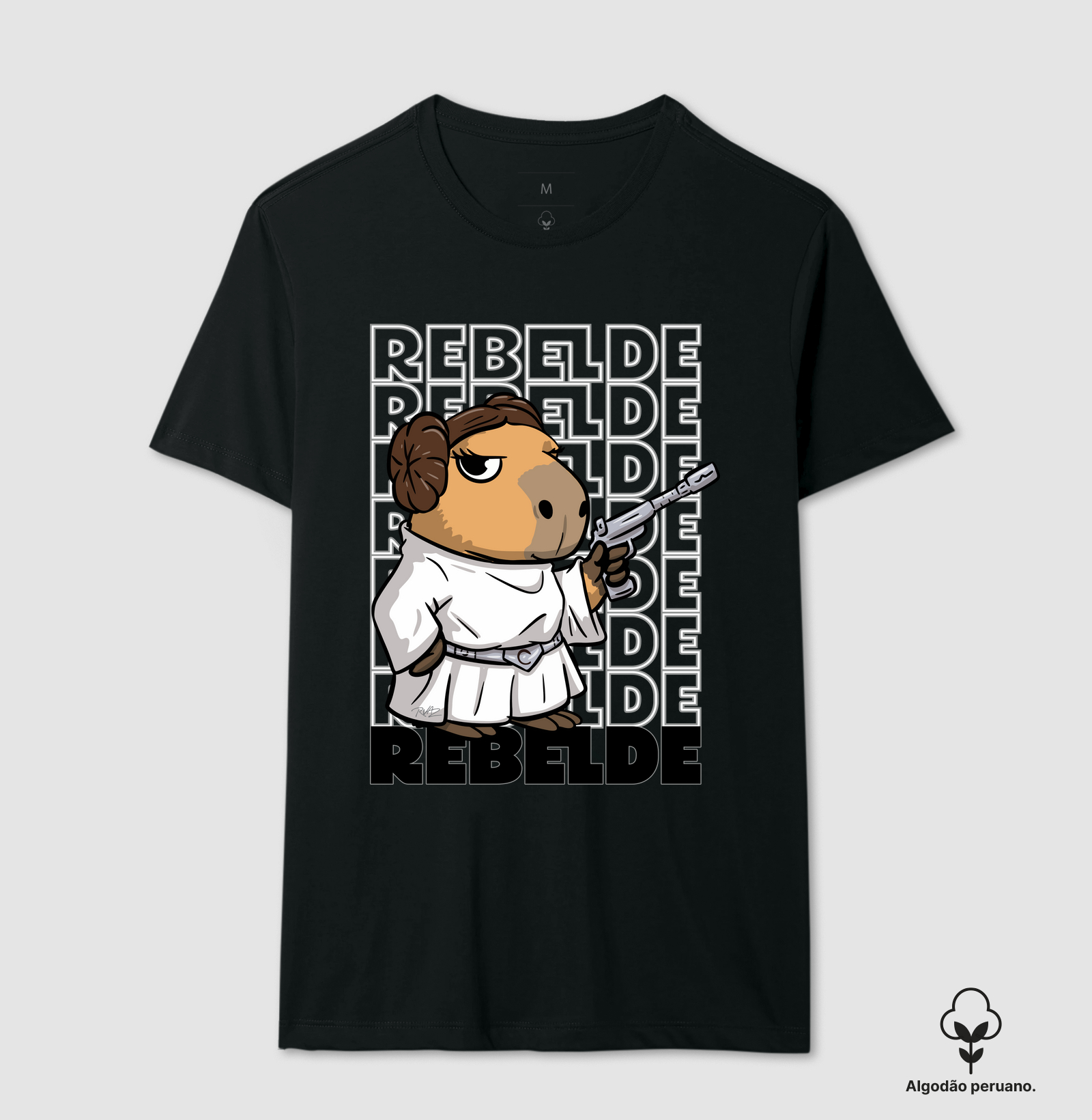 Camiseta Capivara Princesa