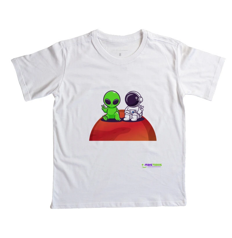 Alienzito e Astronautito em Marte 