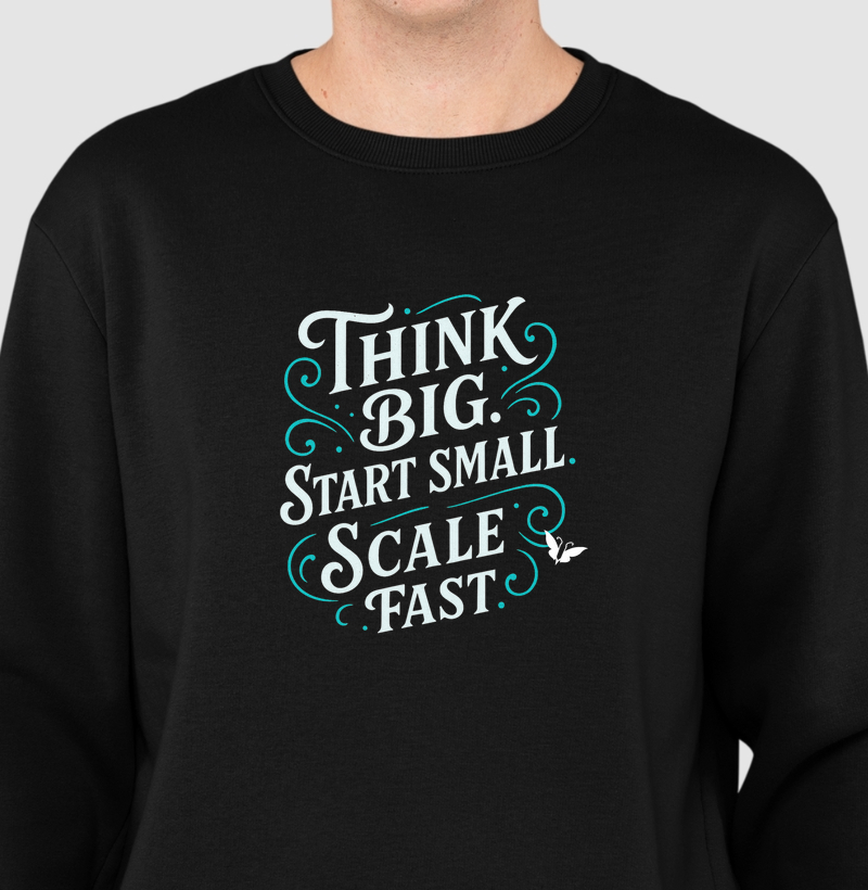 Think big. Start small.