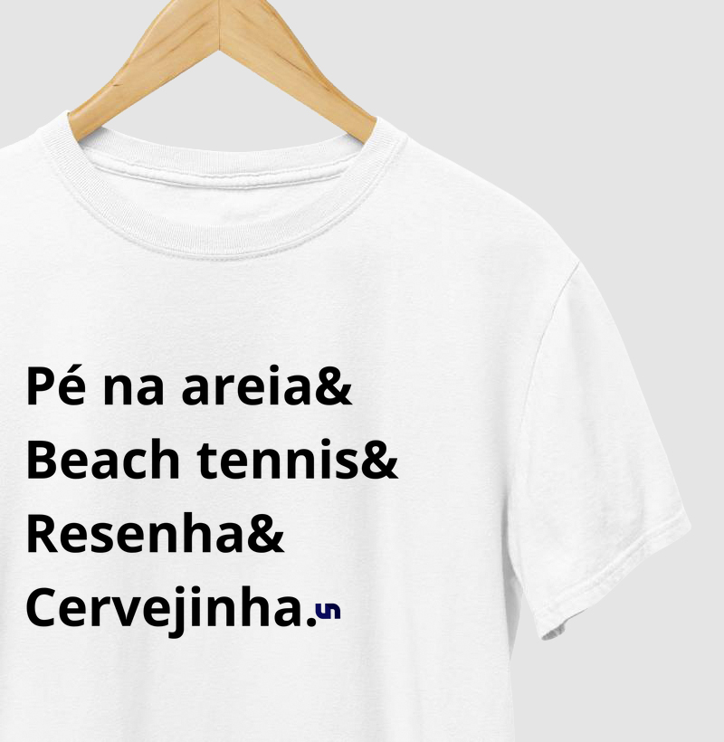 Pé na areia!