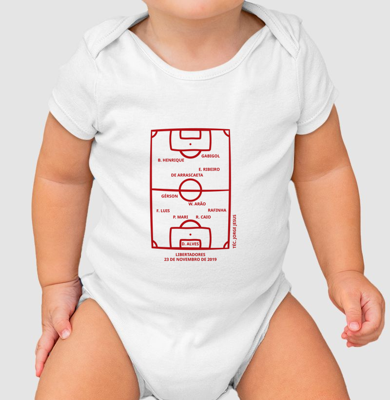 Body Infantil Conquistadores da América 2019