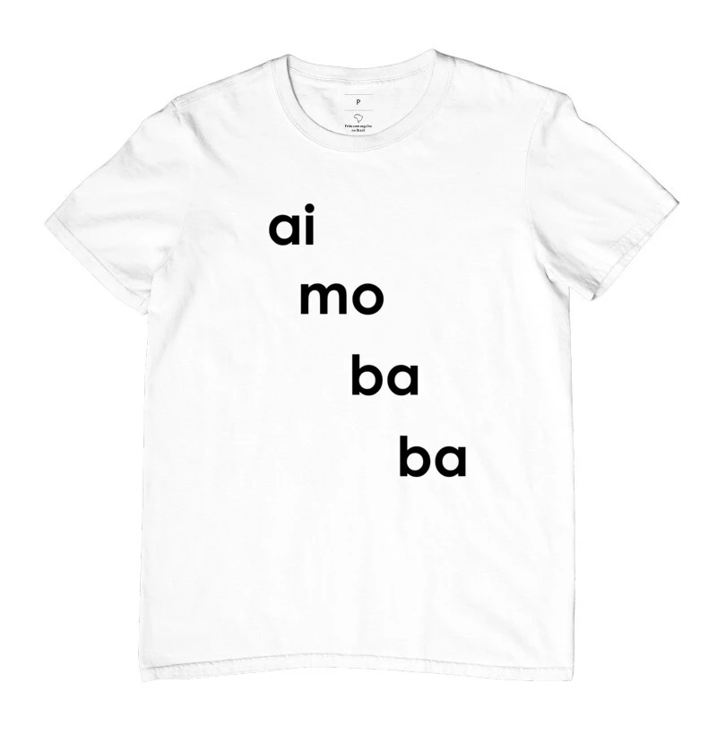 Camiseta Aimobaba Lab masculina cores