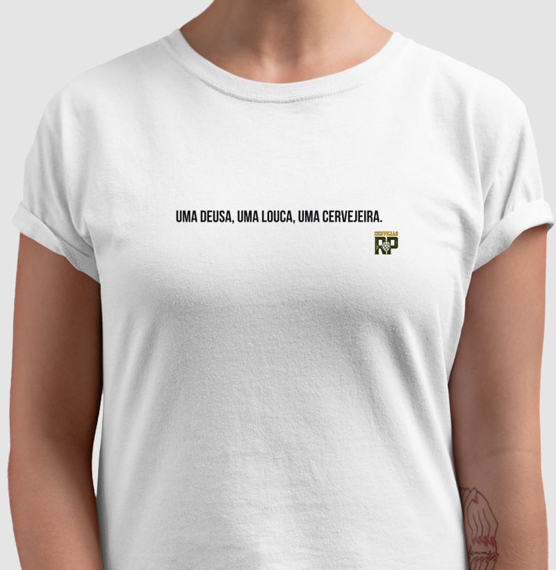 Camiseta Deusa Louca Cervejeira CL