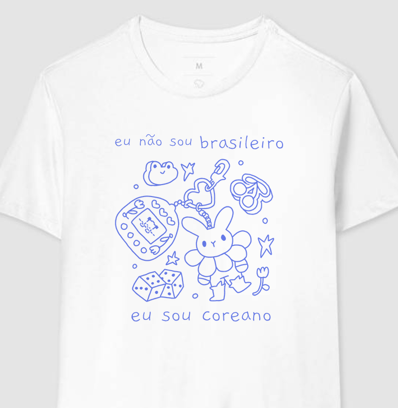 Eu não sou brasileiro, eu sou coreano