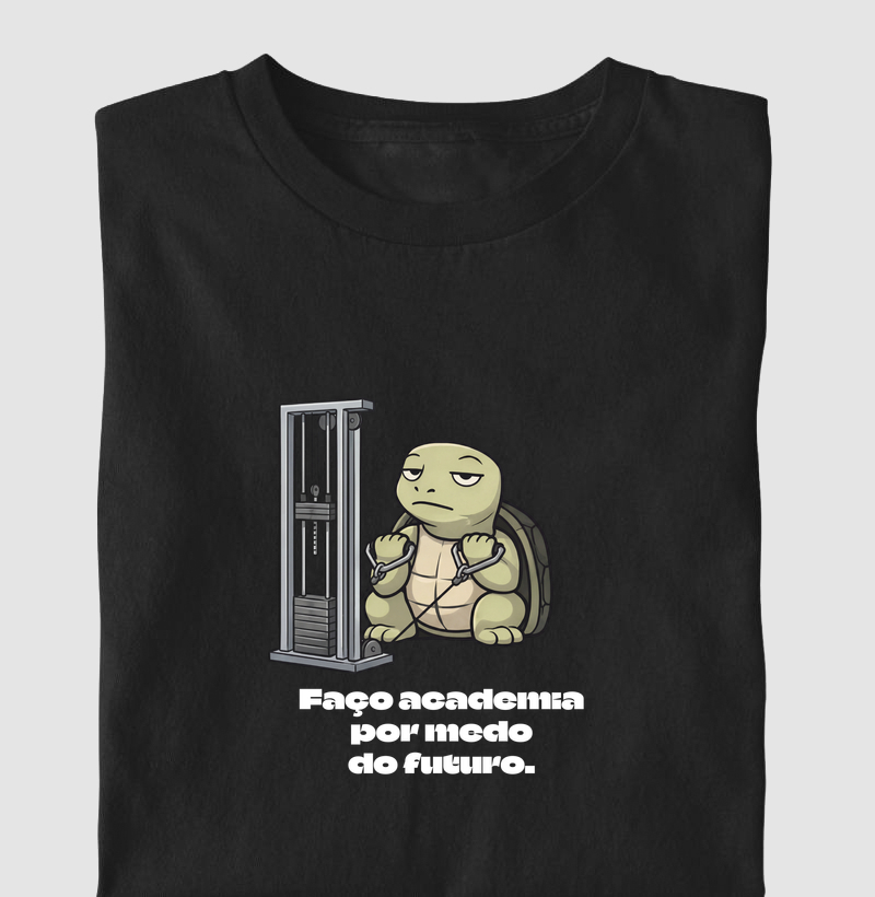 Faço academia por medo do futuro