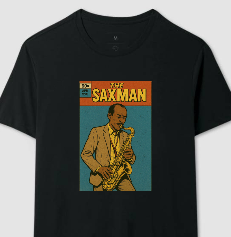 CAMISETA HQ SAX