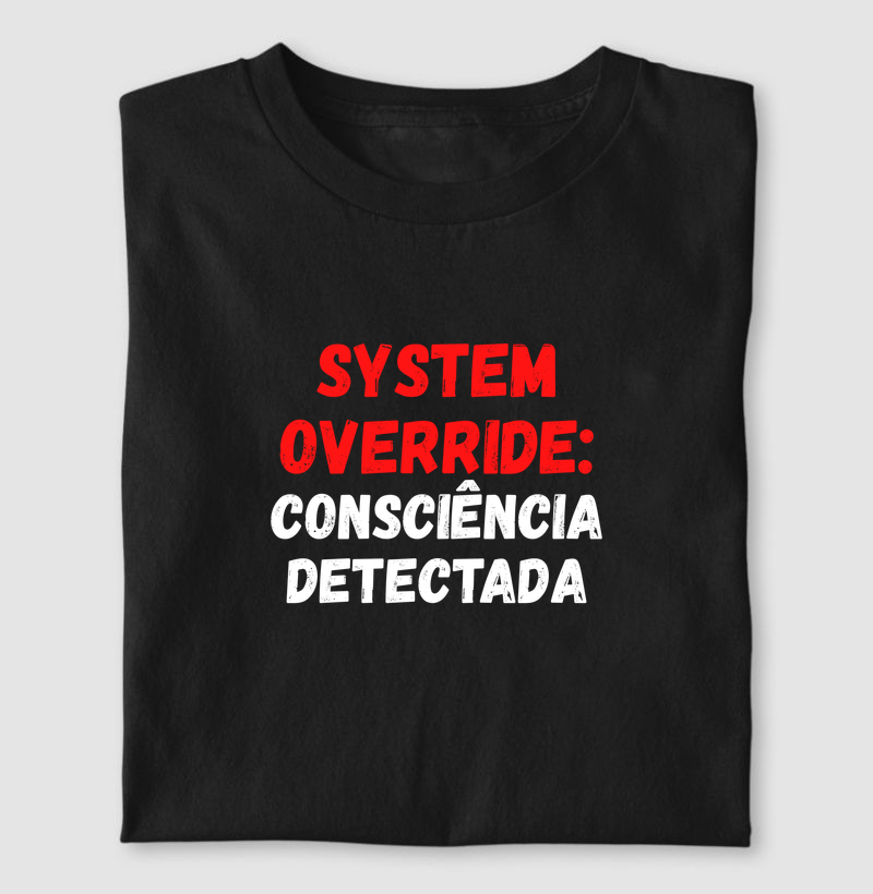 System Override: consciência detectada