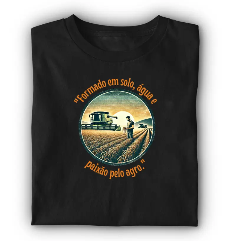 Formado em solo água e paixão pelo Agro