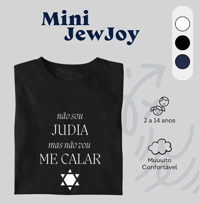 Não sou judia mas não vou me calar