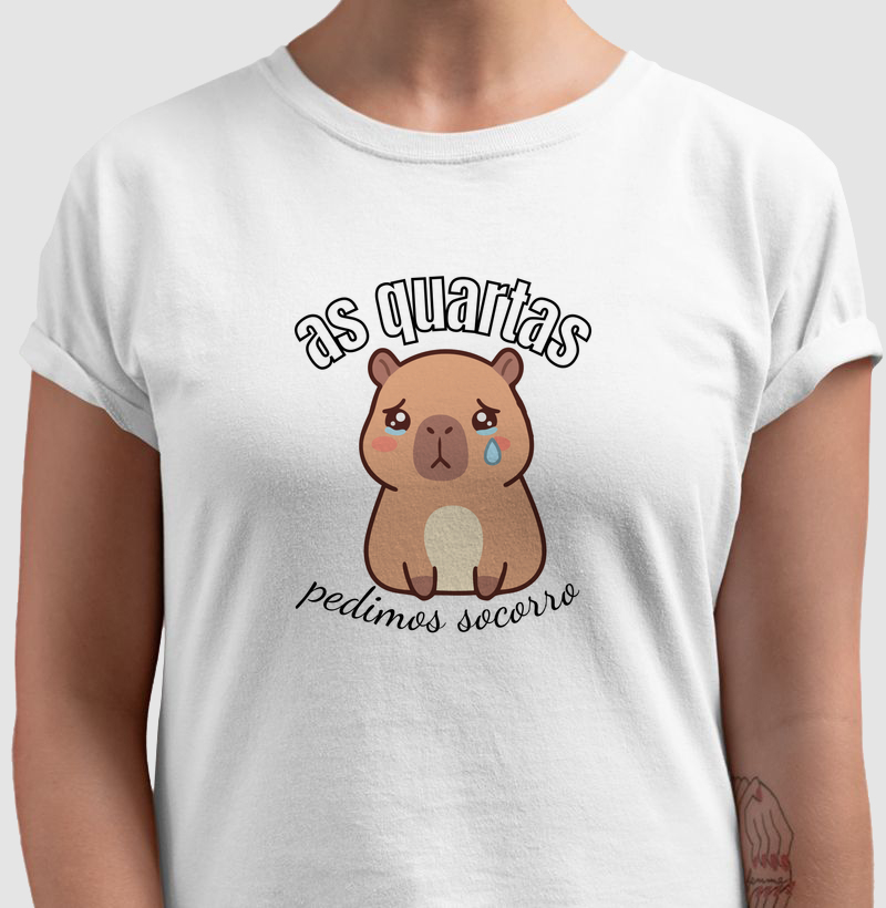 Camiseta As Quartas Pedimos Socorro