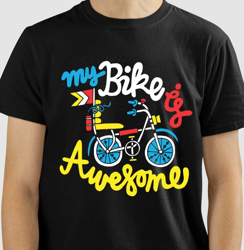 Camiseta Casual Bicycle