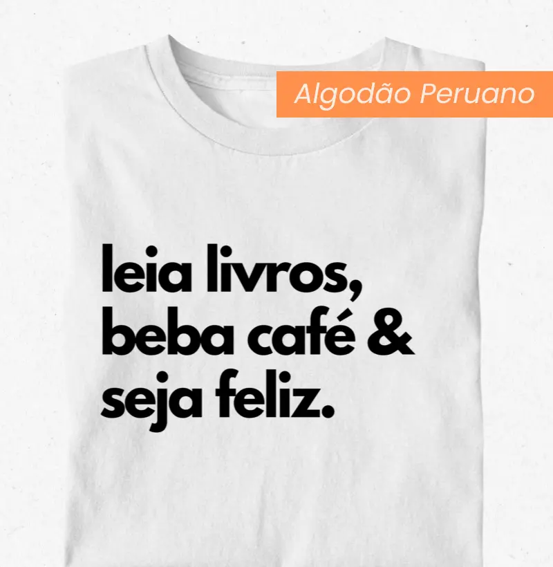 leia livros, beba café