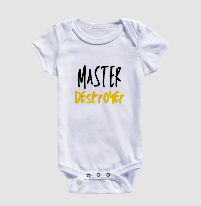 Body Infantil MASTER DESTROYER