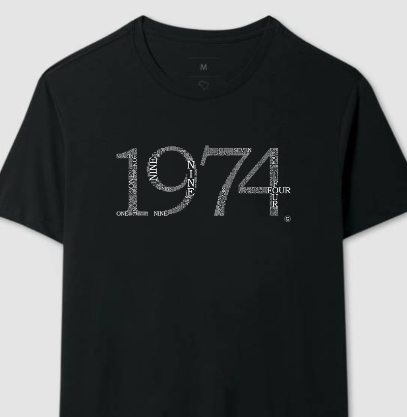 English Numbers - 1974