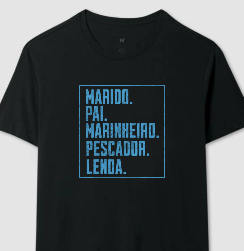 Marido, pai, pescador, marinheiro, lenda - Algdoão 30.1 