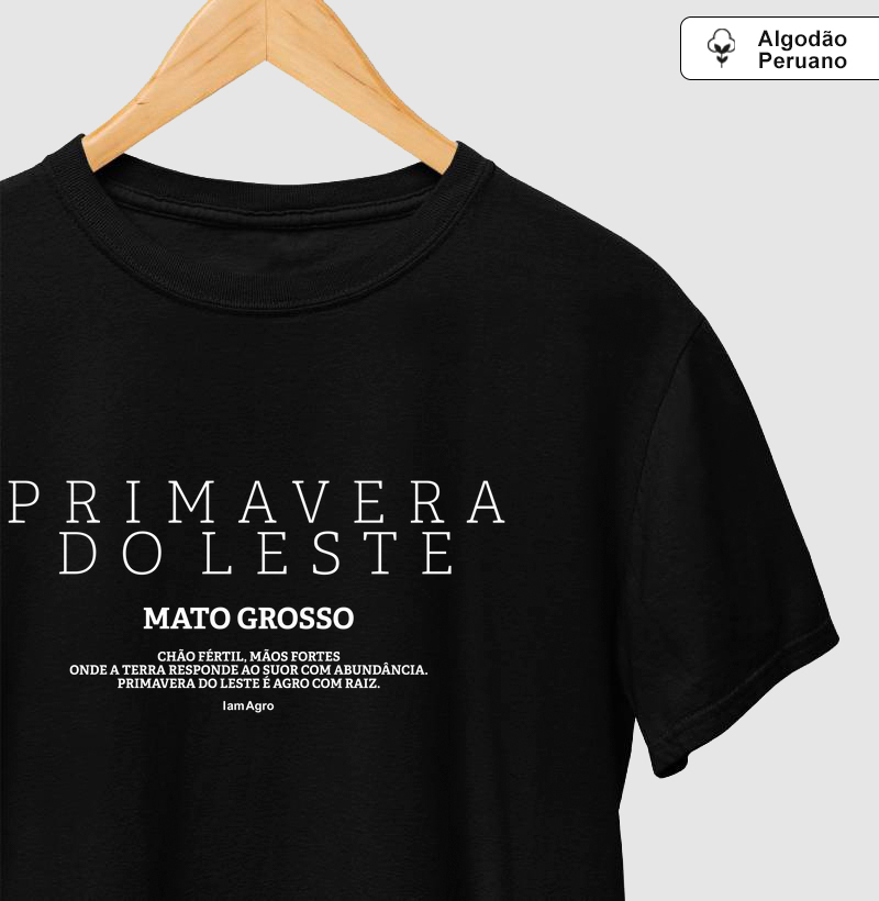Camiseta Primavera do Leste agro