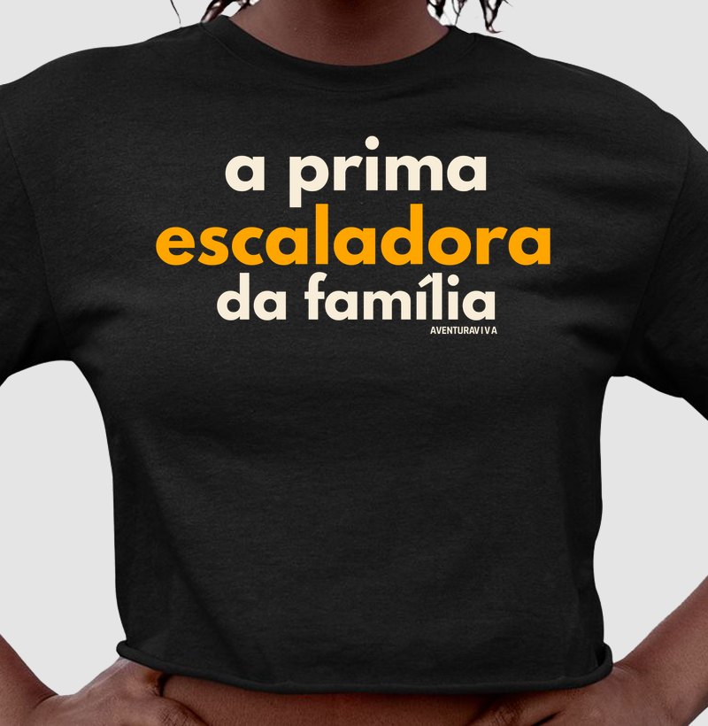 Prima escaladora da família