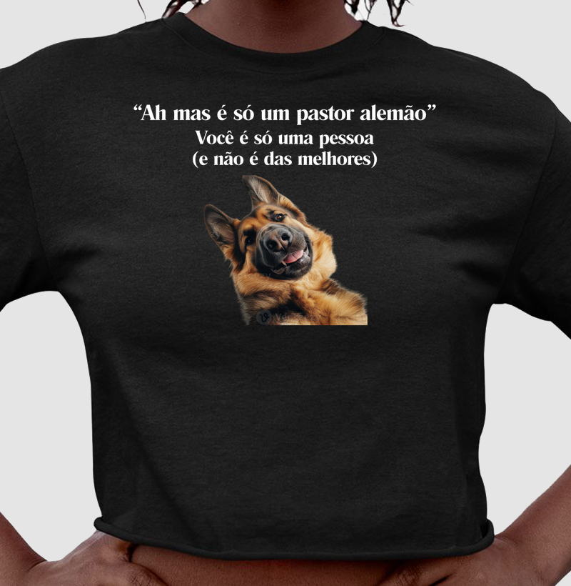 Só um pastor alemão