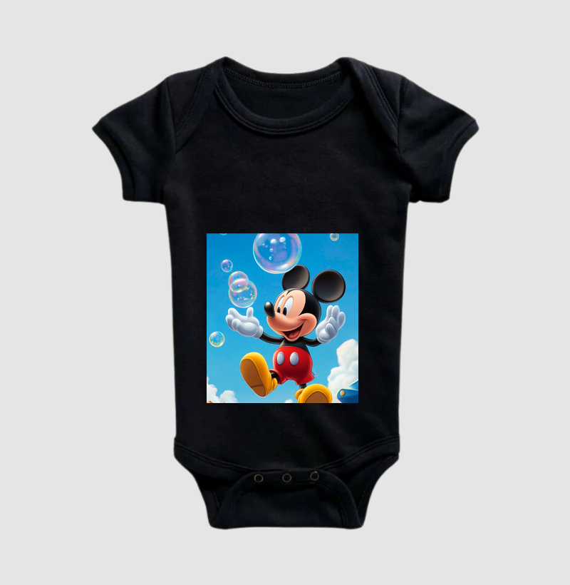 Mickey em bolhas